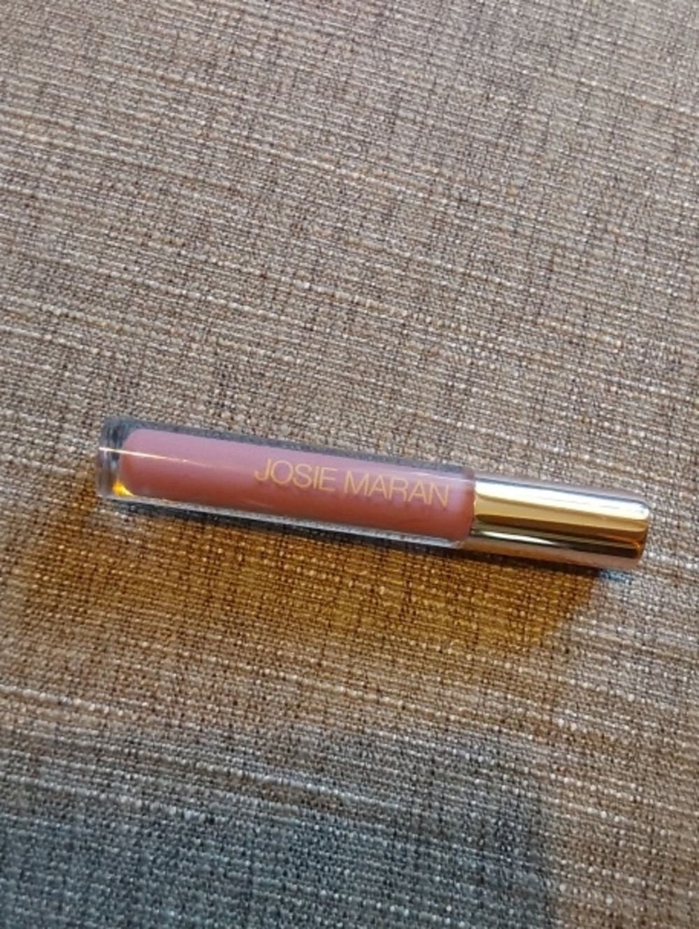 JOSIE MARAN Nude Pink Lip Gloss - Soft Rosy Sheen